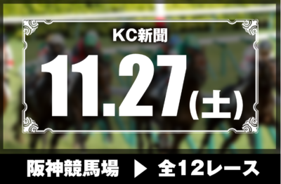 11/27(土)阪神競馬『KC新聞』全12レース