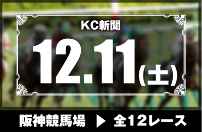 12/11(土)阪神競馬『KC新聞』全12レース