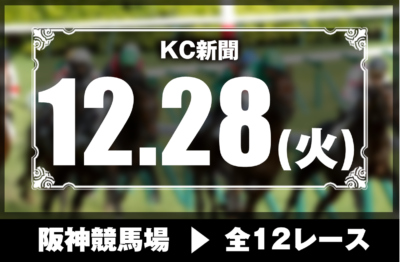 12/28(火)阪神競馬『KC新聞』全12レース