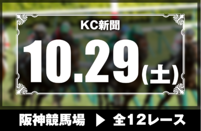 10/29(土)阪神競馬『KC新聞』全12レース
